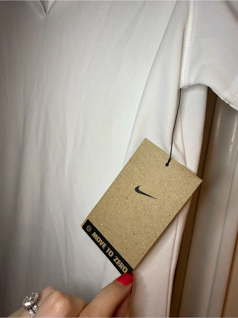 NWT Nike Golf Dri-FIT White Polo Shirt Women’s Medium